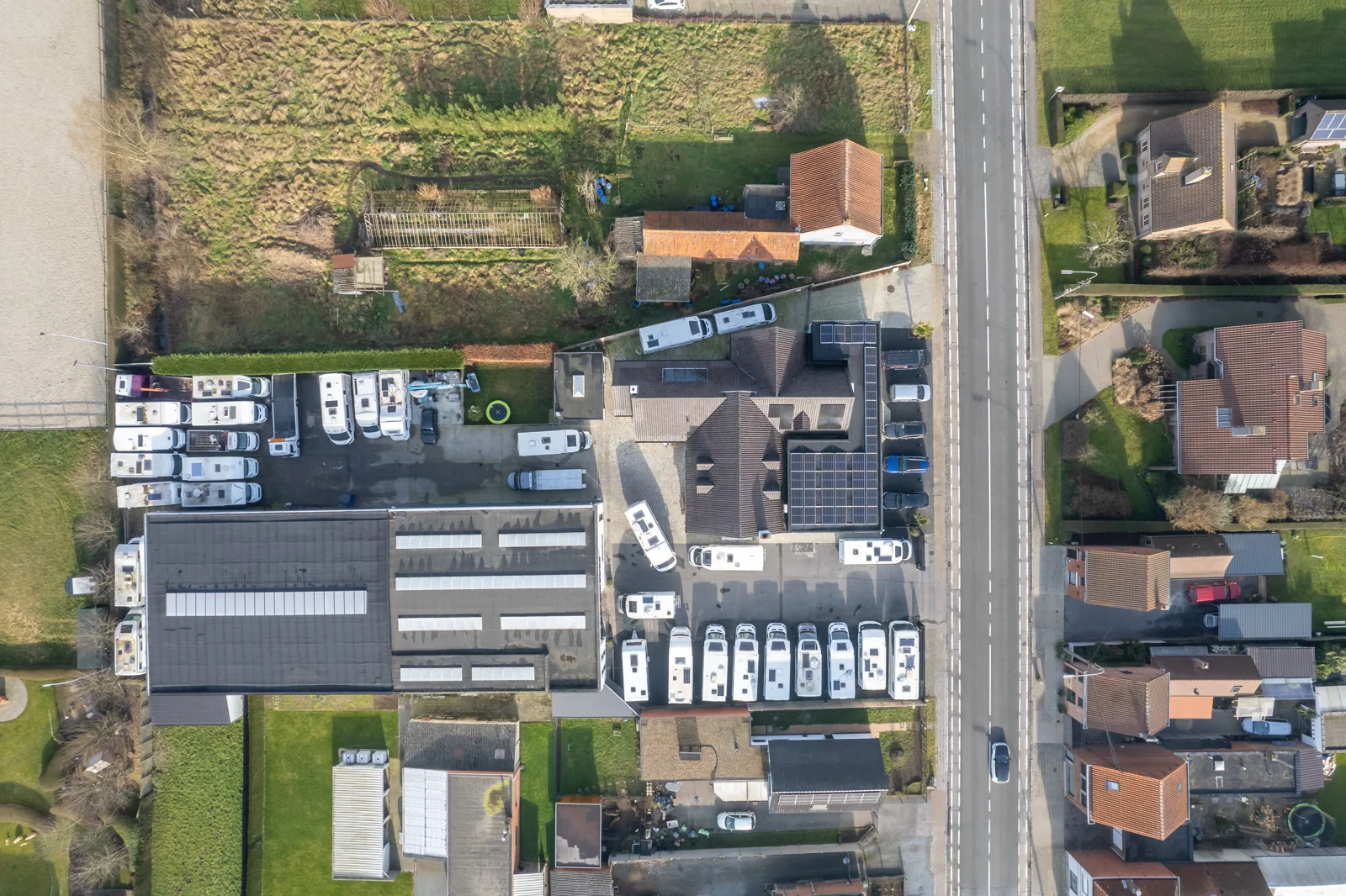 Luchtopname vanuit drone — professionele drone-fotografie door Bevisual